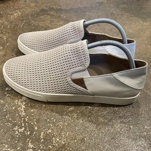 OluKai Slip On Shoes Pehuea Women’s Beige Tan  SIZE 10 Mesh Convertible Sneakers - Picture 1 of 8