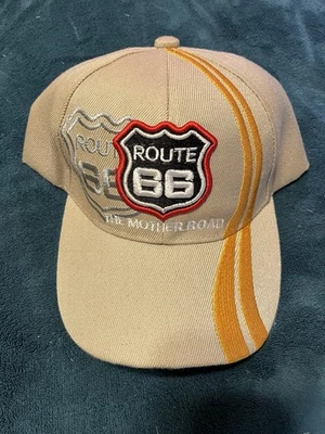 Gorra de béisbol Route 66 (bordada) Foto 1 de 4