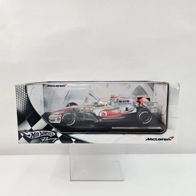 Hotwheels McLaren Mercedes MP4-22 Lewis Hamilton 1:18 Diecast Indy Car K6634 Nuevo Foto 1 de 4
