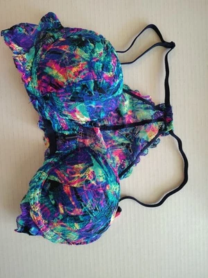 Nuevo con etiquetas Sujetador push up Victoria Secret Date Racerback 34B cierre frontal encaje  Foto 1 de 4