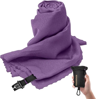 Camping Quick Dry Towel,Super Lightweight Microfiber Absorbent Fast Dryi - Image 1 of 4