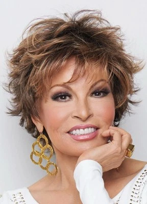 Peluca Corta Raquel Welch Collection Voltaje Promedio Tapa Jengibre Marrón R830 HP-12305 Foto 1 de 3