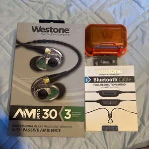 Westone AM Pro 30 Earpones - Picture 1 of 3