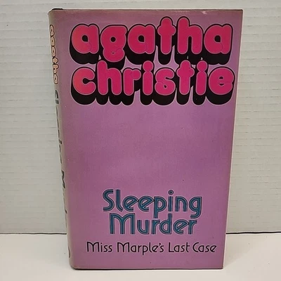 Sleeping Murder Agatha Christie Miss Marples Last Case Hardcover Book Vtg - Image 1 of 4