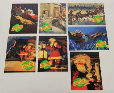 Christmas Card Story 1995 Card Set #1-7 'Twas The Night Before Christmas L019749 - Image 1 of 4