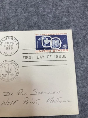 Saint Lawrence Seaway Four Cent Stamp First Day Issue - Image 1 of 3