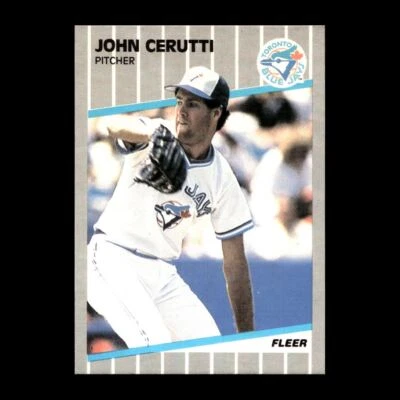 John Cerutti 1989 Fleer Toronto Blue Jays #228 28 - Image 1 of 2