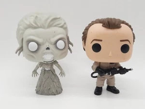 Funko Pop Peter Venkman & Eldridge Ghostbusters Bill Murray. No Box - Picture 1 of 8