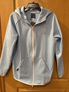 Ravici Light Blue Zip Front jacket Men’s Medium - Picture 1 of 8