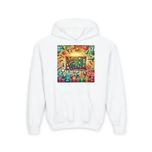 Youth Heavy Blend Hooded Sweatshirt - Picture 1 of 3
