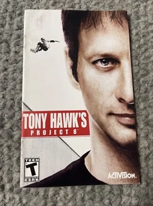 Tony Hawk's Project 8 PS2 PlayStation 2 - AUTHENTIC MANUAL ONLY - Picture 1 of 2