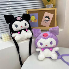 Kuromi Girl Cute Cartoon Plush Handbag Jk Backpack Shoulder Bag Birthday Gift