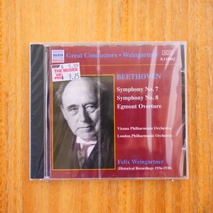 FELIX WEINGARTNER: Beethoven Symphonies Nos. 7 & 8 CD 2003 BRAND NEW & SEALED - Picture 1 of 2