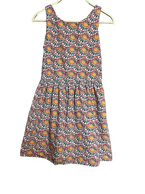 Zara Girls Multicolored Back Cut Out Sleeveless Dress - Image 1 of 4