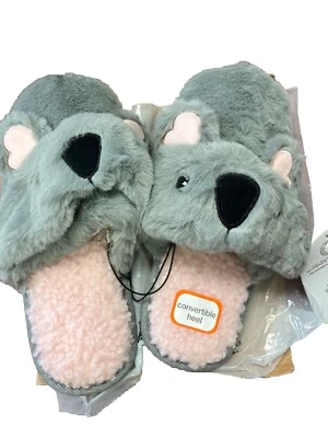 Тапочки коала Wonder Nation размер 2-3 серые  - Изображение 1 из 3