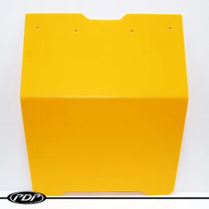 2013+ Ski Doo SUMMIT T-3 / SP / X  Snowmobile Snow Flap_ PLAIN YELLOW SNOW FLAP - Picture 1 of 5