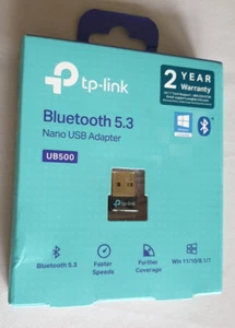 TP-Link UB500 Bluetooth 5.3 Wireless Nano Adattatore USB per PC (Win 11/ 10/8.1/7) - Foto 1 di 2