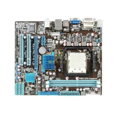 For ASUS M4A78LT-M LE AM3/AM3+ DDR3 Motherboard VGA+DVI Tested OK M-ATX compact - Image 1 of 2