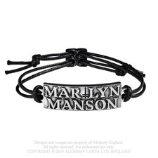Merchandising Marilyn Manson: Logo (Braccialetto)