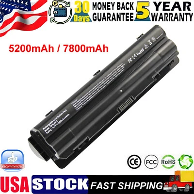 6/9Cells Battery for Dell XPS 14 15 17 L401X L501X L502X L701X L702X JWPHF R795X - Image 1 of 4