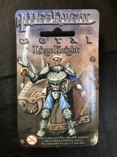 Mage Knight Liege Knight WZK534 Pewter Miniature Figure. Amazing!