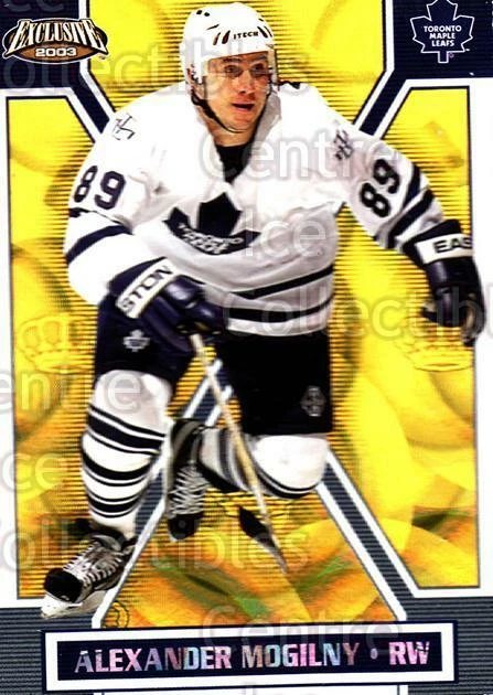 2002-03 Pacific Exclusive Gold #161 Alexander Mogilny - Image 1 of 1