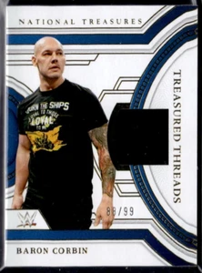 BARON CORBIN 2024 NATIONAL TREASURES WWE Treasured Threads RELIC #/99 🔥🔥 - Bild 1 von 2