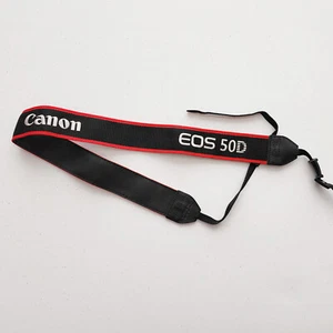 Canon EOS 50D 1.5" Wide Black and Red Camera Strap - Picture 1 of 8