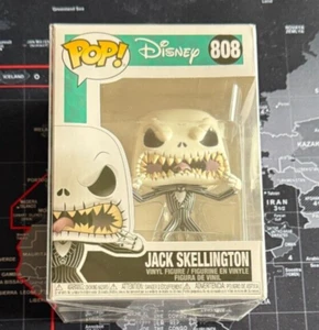 Funko POP! Disney JACK SKELLINGTON #808 Nightmare Before Christmas Vinyl Figure - Picture 1 of 5