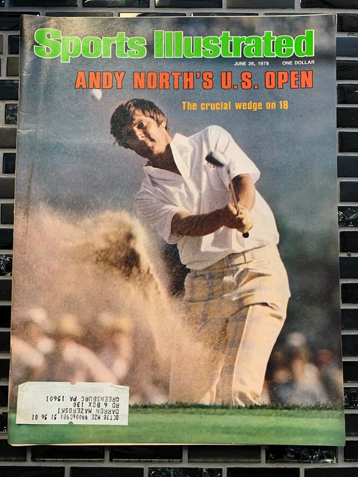 Sports Illustrated - Andy North - 26 de junio de 1978 - (M16A) Foto 1 de 1