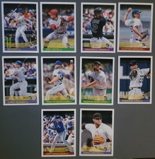 2018 Donruss 1984 Retro lot of 10 cards Happ Votto Kershaw Seager