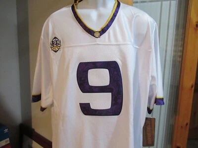 Joe Burrow #9 LSU Tigers Sewn Football Jersey Men's 3XL new with tags Free Ship - Image 1 of 4