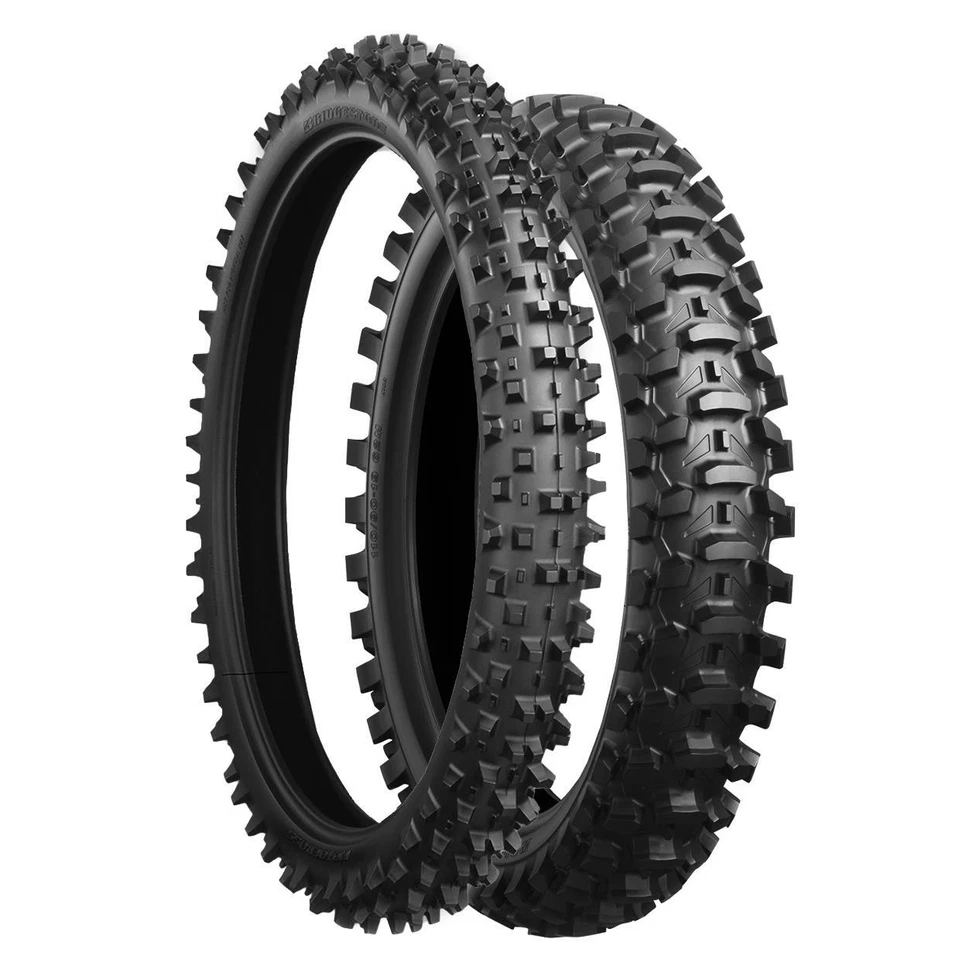 Bridgestone Battlecross X10 Sand & Mud Tire Set - Honda CRF250R 2004-2018 Foto 1 de 1