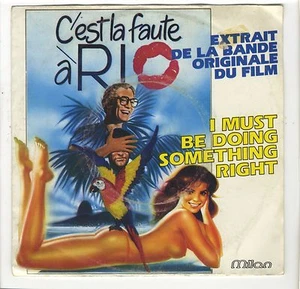 French SP OST C'est la faute à Rio Blame it Michaël Caine Demi Moore 1984 - Imagen 1 de 2