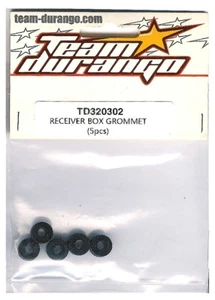 RC Team Durango TD320302 Receiver Box Grommet (5pcs) DNX8 1/8 Nitro 4WD Buggy - Picture 1 of 1