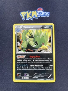 Juego de cartas coleccionables Pokémon Tyranitar Fates Collide 56/124 Cosmos Holo raro LP. - Imagen 1 de 4