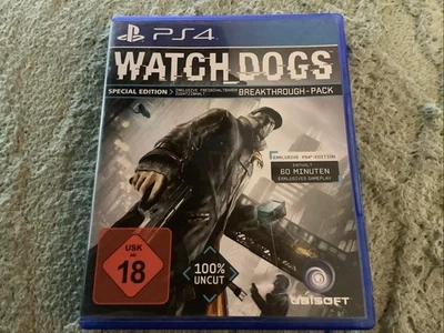 PS 4 Game Watch Dogs FSK 18 Gebraucht - Bild 1 von 3