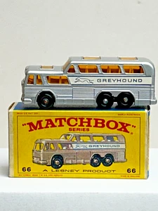 Matchbox No. 66 Greyhound Bus with Original Box, Nice - Picture 1 of 15