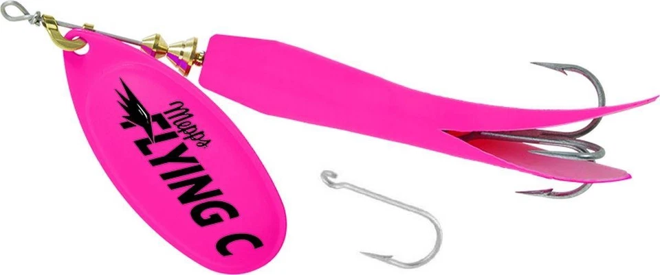 Señuelo de pesca de salmón Mepps Flying C Spinnerbait 7/8 OZ elección de colores Foto 1 de 1