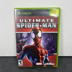 The Ultimate Spider-Man Microsoft Xbox 2005 Complete CIB W/ Manual - Tested - Picture 1 of 5