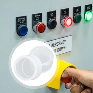 20 piezas protector de interruptor impermeable bloqueo de botón de empuje para niños - Imagen 1 de 12
