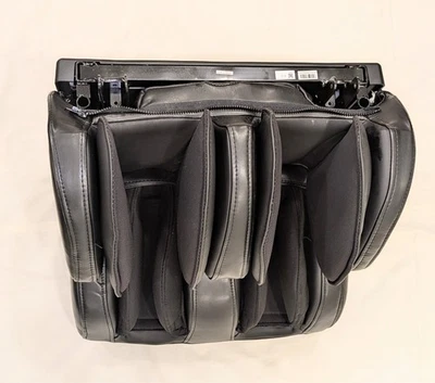 Conjunto de reposapiés Cozzia CZ-715 Qi Xe silla de masaje reposapiés negro Foto 1 de 4