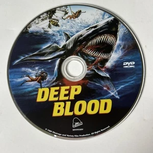 Deep Blood DVD-1989 Joe D'Amato-Killer Shark Italian Sharksploitation-Import - Picture 1 of 2