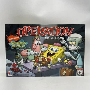 Nickelodeon SpongeBob SquarePants Edition Operation Game 2007 Near Complete READ - Picture 1 of 11