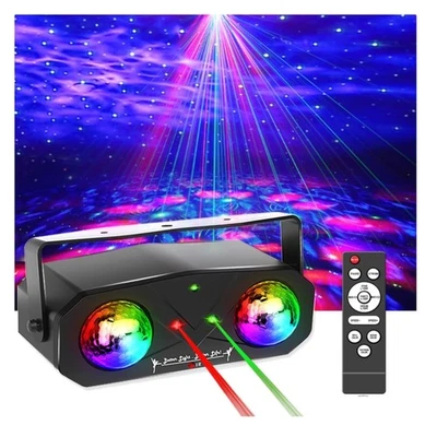 Enchanting Party Light Projector – Starry Sky and Ocean Waves - Modern Decor - Image 1 of 4