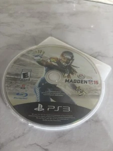 Madden NFL 15 - Playstation 3 Game Free Shipping Disc Only - Picture 1 of 2