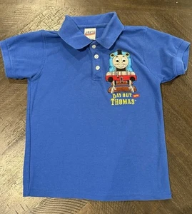 VTG Thomas the Train Tank Day Out with Thomas Limited Size 7 child Polo Shirt - Picture 1 of 6