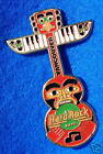 VANCOUVER PACIFIC NORTHWEST INDIAN TRIBAL TOTEM POLE GUITAR 1 Hard Rock Cafe PIN