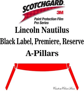 3M Paint Protection Film Clear Bra Shield Pro Series 2024 2025 Lincoln Nautilus - Picture 1 of 3