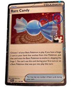 2x Swirl Rare Candy 191/198 Cosmos Holo NM/LP Prize Pack Series Pokemon TCG π - Picture 1 of 3